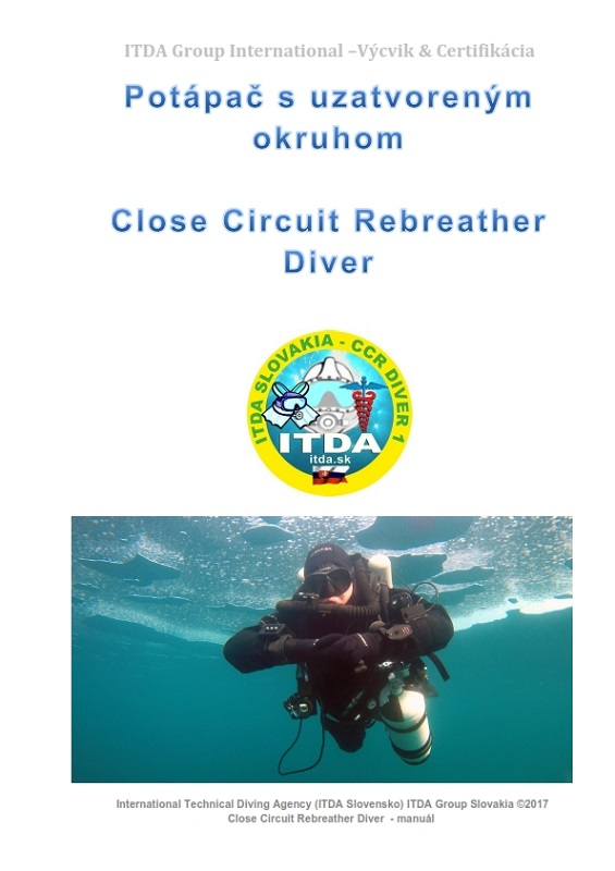 Potápačský manuál CCR Diver – potápanie s uzatvoreným okruhom v slovenčine